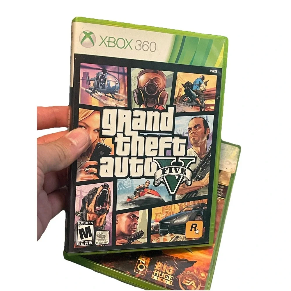 lot of 4 xbox 360 games‎ bundle
